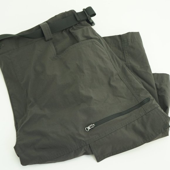 Unbranded Men's Size XL Nylon/Spandex Grey Tactical Cargo Hiking Shorts - Picture 4 of 5